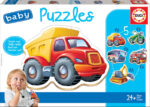 5 Baby puzzle veículos