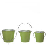 Balde em metal MD - Verde