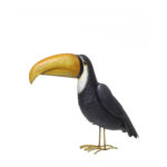Figura em metal - Tucano