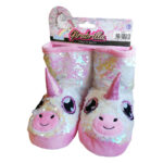 GIRABRILLA Pantufas Unicórnio S-M
