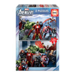 2x Puzzle 100 Avengers
