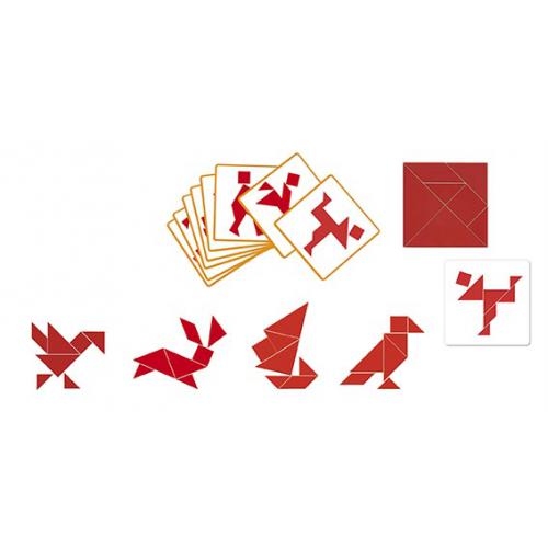 Tangram - Jogo de Lógica e Tática - Djeco Toys - Jogos de Descoberta -  Compra na