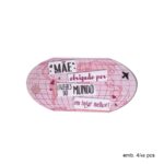 Placa Globo "Mãe Obrigado"