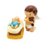 LDW - Figuras de Natal - Menino a rezar ao Menino Jesus