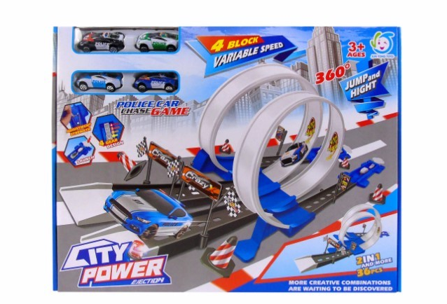 Pista Hot Wheels E Porta Carrinho 3 Em 1 Guarda Até 44 Carro