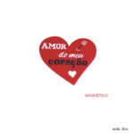 Magnético coração "Amor"