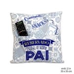 Almofada c/bolso Pai