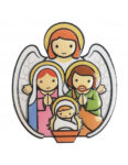 LDW - Magnético - Sagrada Família c/Anjo da Guarda