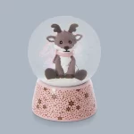 WINTER FRIENDS 2022 - Globo de Água Rena Jonte, 6.5cm