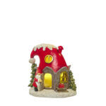 NATAL - Casa de gnomos poliresina