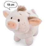 FARM FRIENDS - Peluche Porco Pigwick, 18cm
