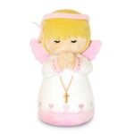 ANJINHOS DE PELUCHE - Anjo menina (rosa)