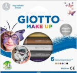 GIOTTO - Conj. 6 lápis cosméticos metalizados