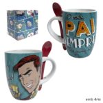 Caneca c/colher Pai