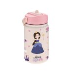 Garrafa Aço c/bocal 330ml - Blue Princess