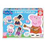 5 Baby Puzzles Peppa