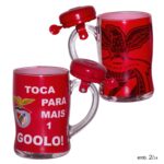 Caneca cerveja c/campainha Benfica
