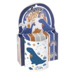 Copo infantil plástico 330ml - Dino