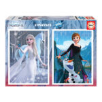 Puzzle 2x500 Frozen