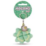 MOLANG | Porta-chaves Trevo c/pendente Molang