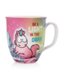 T&F | Caneca Unicórnio Midnight Floral
