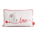 Almofada retangular "Love"