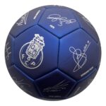 Bola Futebol Assinaturas Azul Metal FCP