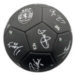 Bola Futebol Assinaturas Preta