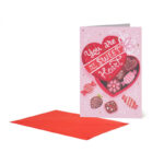 Cartão - Caixa de chocolates