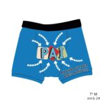 Boxer Azul "Máquina" Pai