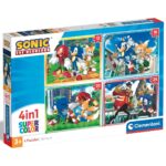 SONIC - Puzzle 4 em 1