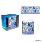 STITCH - Caneca flores