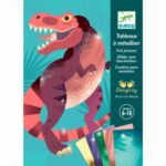 Jurássico - Atividade de Desenhos para metalizar