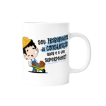 Caneca Profissões - Trabalhador da Construção