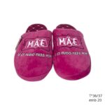 Chinelos Rosa "Mãe"
