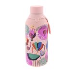 Garrafa Aço Inoxidável 500ml - Peach Vibrant Tropic