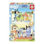 2x Super Puzzle 50 Bluey