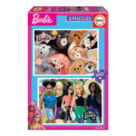 Puzzle 2x100 Barbie