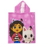 GABBY'S DOLLHOUSE - Poncho de praia microfibra