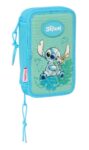 STITCH "Aloha" - Estojo duplo completo 28 peças