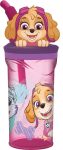 PAW PATROL - Copo c/palhinha 3D 360ml