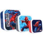 SPIDERMAN - Conjunto de 3 sanduicheiras