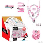 MINNIE - Set acessórios cabelo + bijuteria (12 peças)