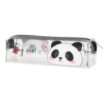 Estojo transparente - Panda