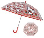 HELLO KITTY - Guarda-chuva transparente 48cm
