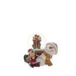 NATAL - Bola água 4.5cm Boneco de Neve