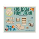 SAM & JULIA - Kit Mobília - Quarto das Crianças