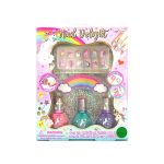 Set cosmética nail delight Unicórnio