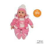 Baby roupa rosa 50cm (c/som)