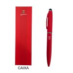 SLB - Caneta vermelha c/touch borracha